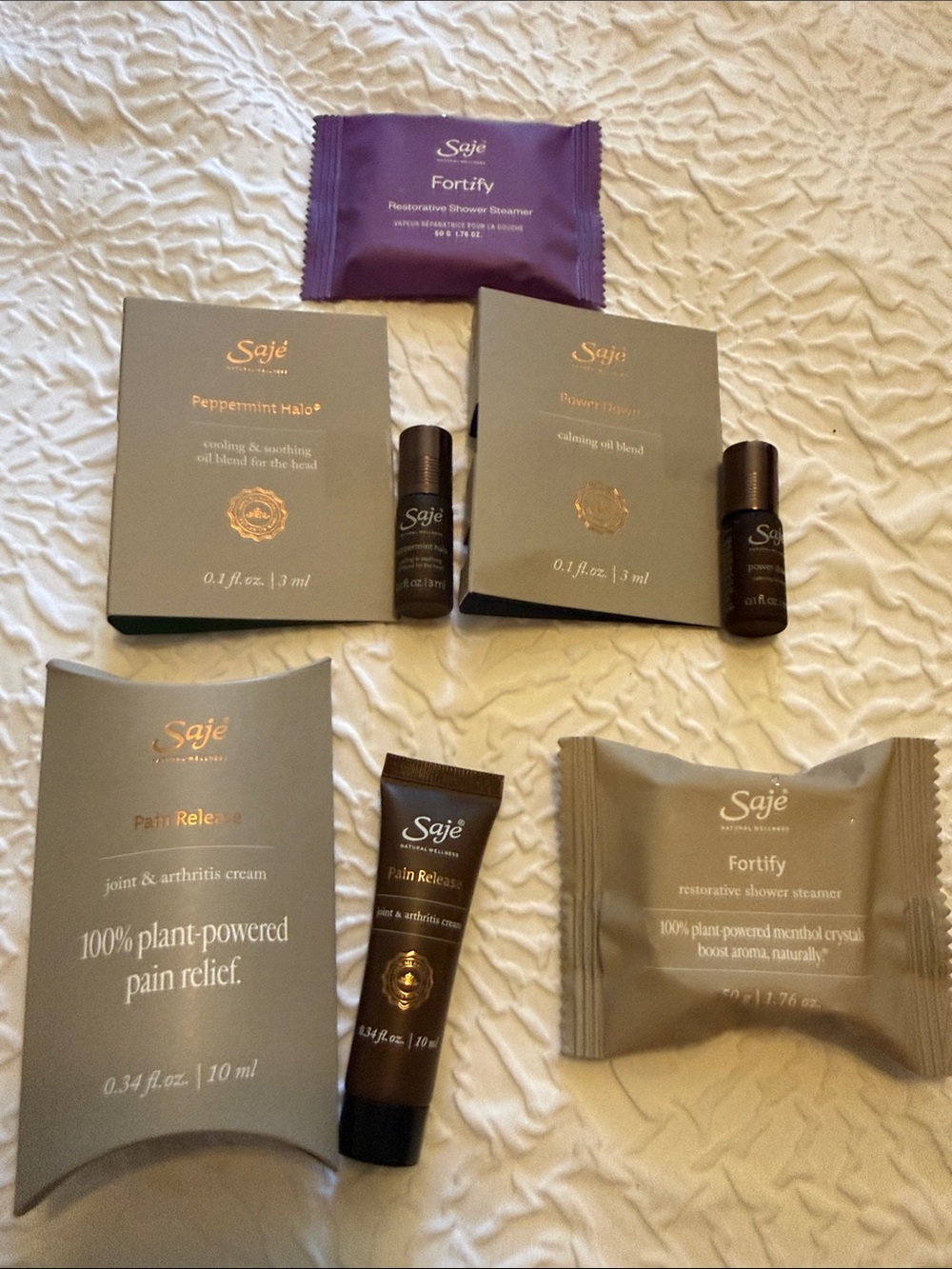 Saje Aromatherapy Sample Pack